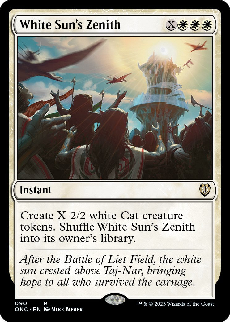 White Sun's Zenith [Phyrexia: All Will Be One Commander] | Anubis Games and Hobby