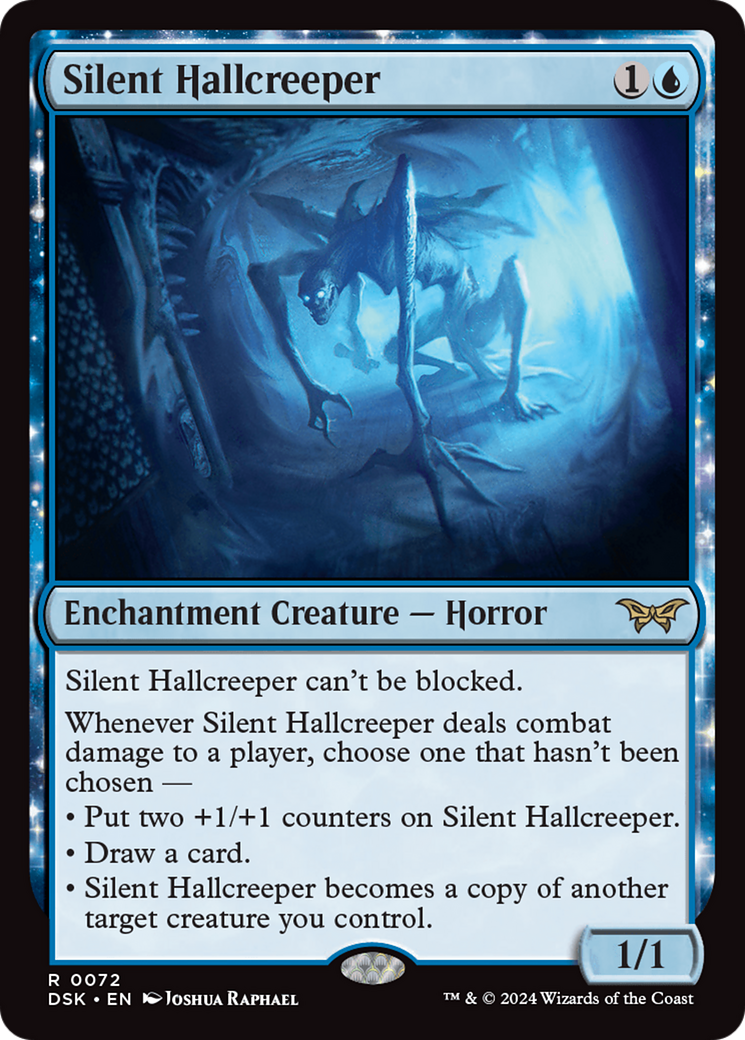 Silent Hallcreeper [Duskmourn: House of Horror] | Anubis Games and Hobby