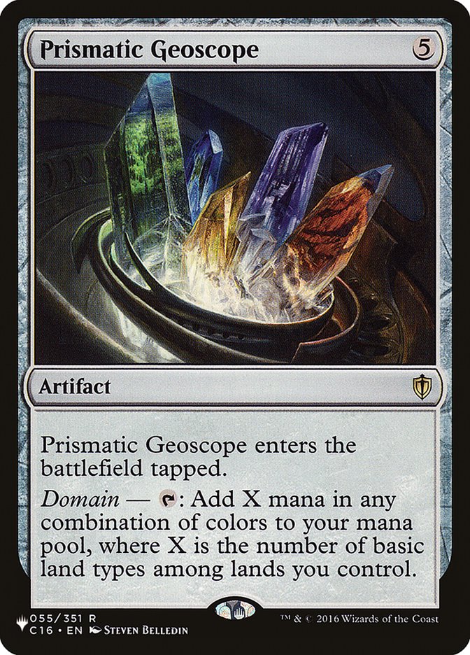 Prismatic Geoscope [The List] | Anubis Games and Hobby