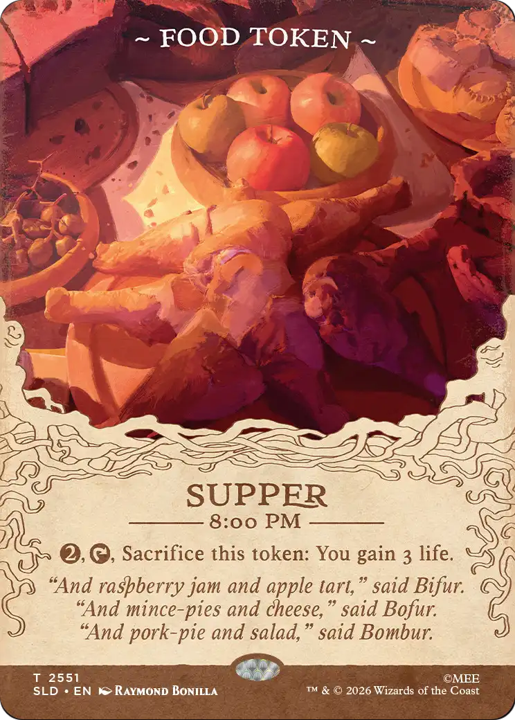 Food Token (2551) [Secret Lair Drop Series] | Anubis Games and Hobby