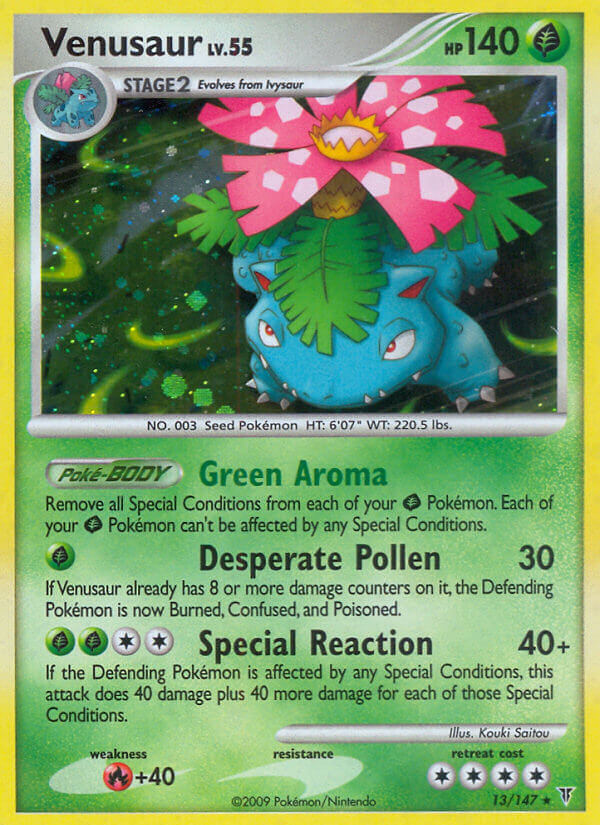 Venusaur (13/147) (Theme Deck Exclusive) [Platinum: Supreme Victors] | Anubis Games and Hobby
