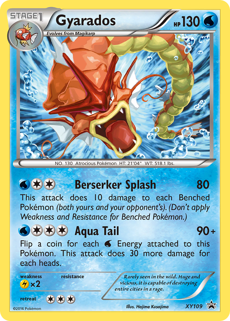 Gyarados (XY109) [XY: Black Star Promos] | Anubis Games and Hobby