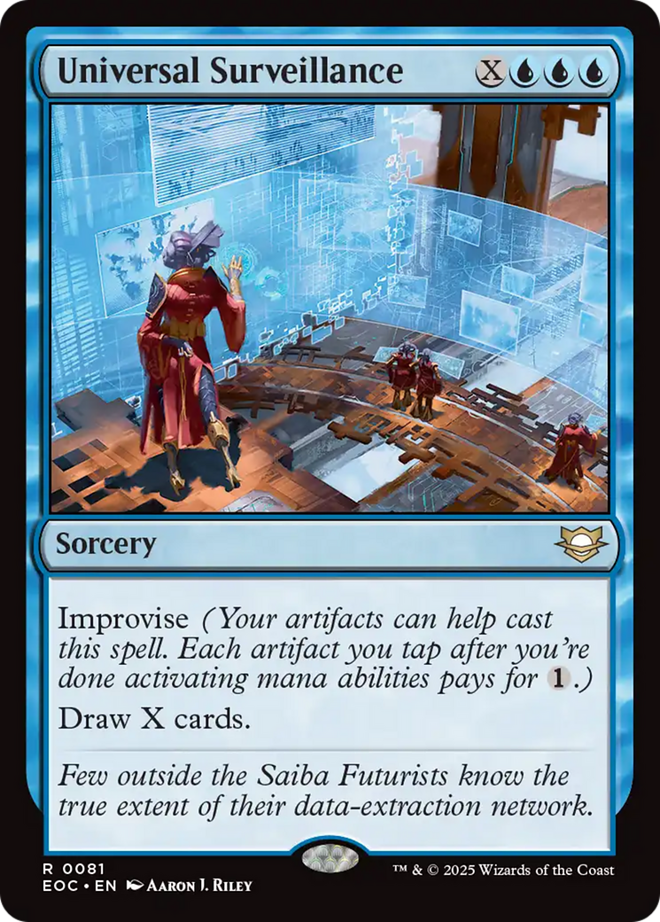 Universal Surveillance [Edge of Eternities Commander] | Anubis Games and Hobby