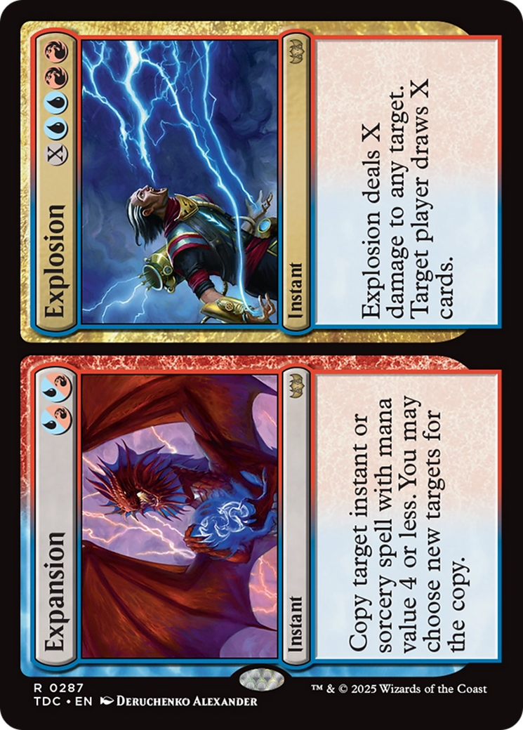 Expansion // Explosion [Tarkir: Dragonstorm Commander] | Anubis Games and Hobby