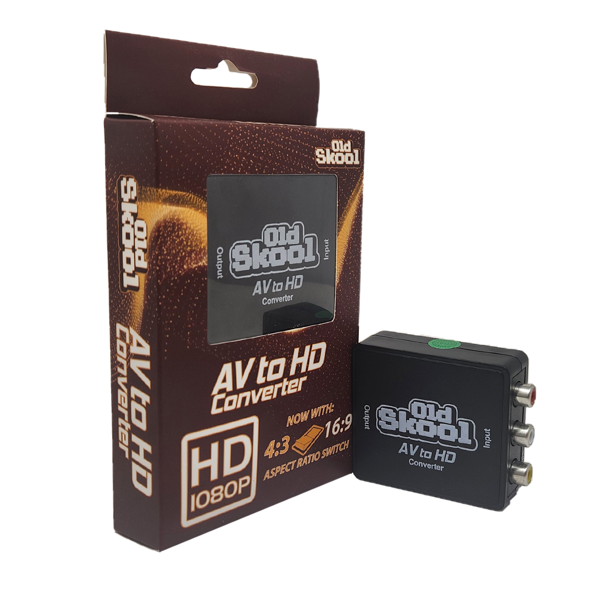 AV to HDMI Converter with Aspect Ratio Switch | Anubis Games and Hobby