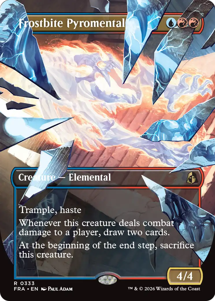 Frostbite Pyromental (Borderless) [Reality Fracture] | Anubis Games and Hobby
