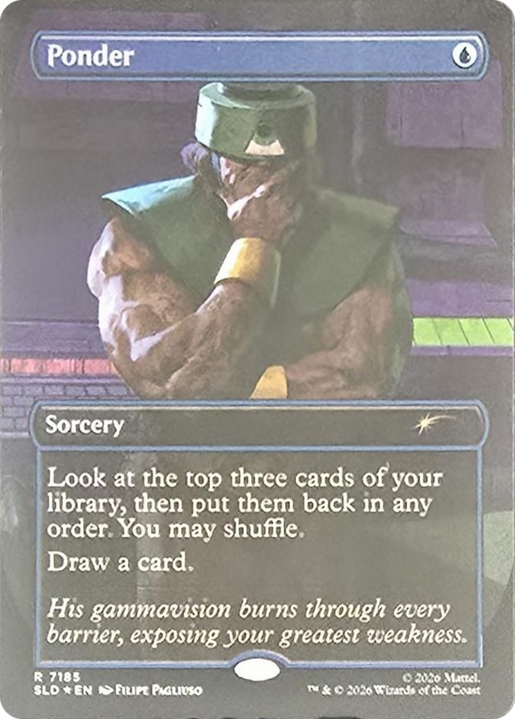 Ponder (7185) [Secret Lair Drop Series] | Anubis Games and Hobby