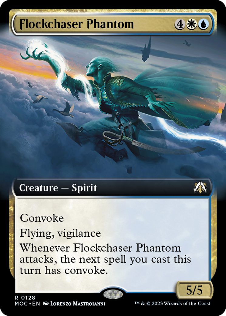 Flockchaser Phantom (Extended Art) [March of the Machine Commander] | Anubis Games and Hobby