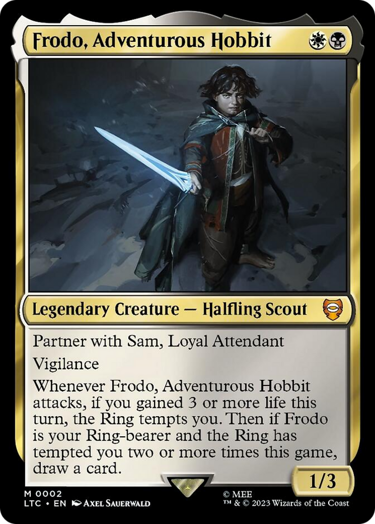 Frodo, Adventurous Hobbit [The Lord of the Rings: Tales of Middle-Earth Commander] | Anubis Games and Hobby