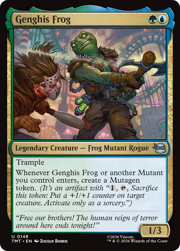 Genghis Frog [Teenage Mutant Ninja Turtles] | Anubis Games and Hobby