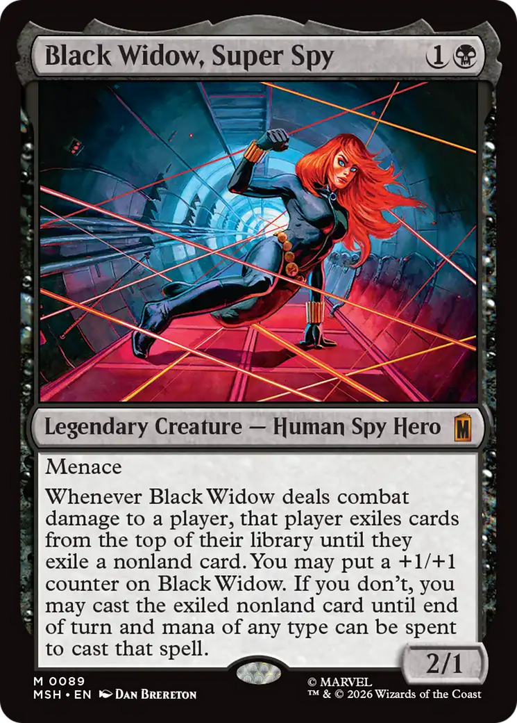 Black Widow, Super Spy [Marvel Super Heroes] | Anubis Games and Hobby