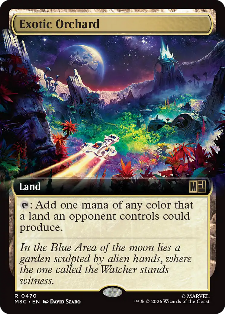 Exotic Orchard (Extended Art) [Marvel Super Heroes Commander] | Anubis Games and Hobby