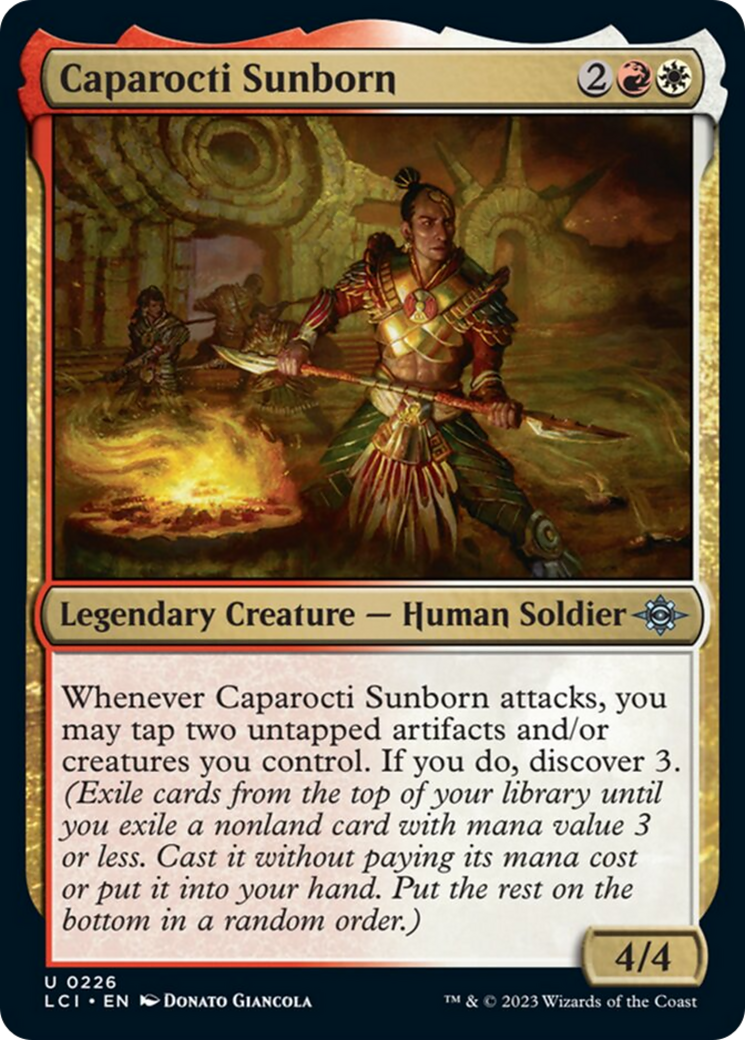 Caparocti Sunborn [The Lost Caverns of Ixalan] | Anubis Games and Hobby