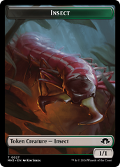 Eldrazi Spawn // Insect (0027) Double-Sided Token [Modern Horizons 3 Tokens] | Anubis Games and Hobby