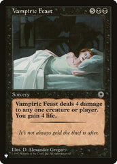 Vampiric Feast [The List] | Anubis Games and Hobby