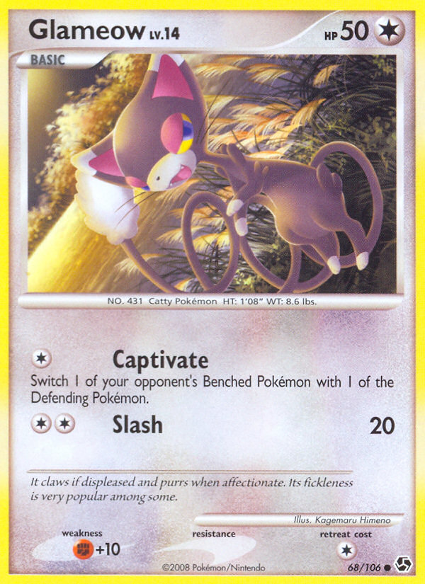 Glameow (68/106) [Diamond & Pearl: Great Encounters] | Anubis Games and Hobby