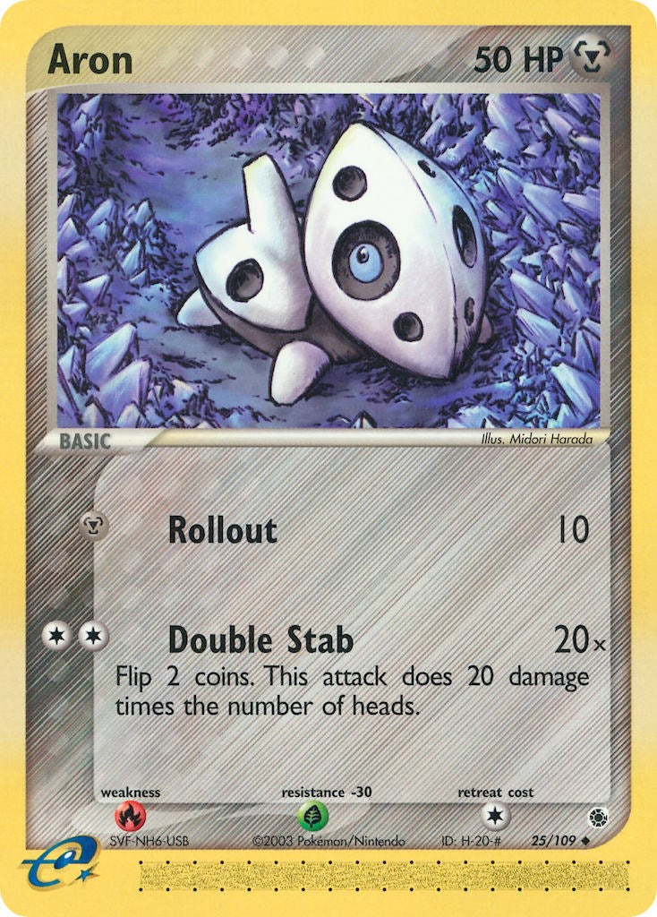 Aron (25/109) [EX: Ruby & Sapphire] | Anubis Games and Hobby