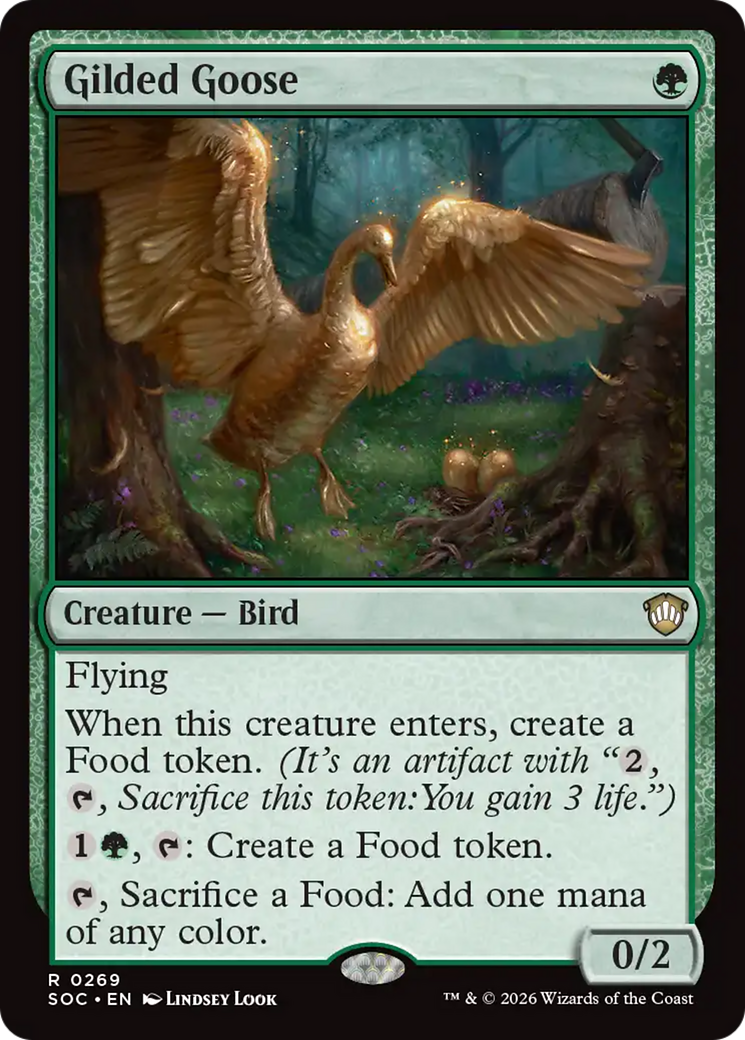 Gilded Goose [Secrets of Strixhaven Commander] | Anubis Games and Hobby