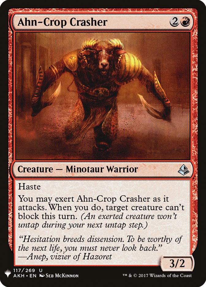 Ahn-Crop Crasher [Mystery Booster] | Anubis Games and Hobby