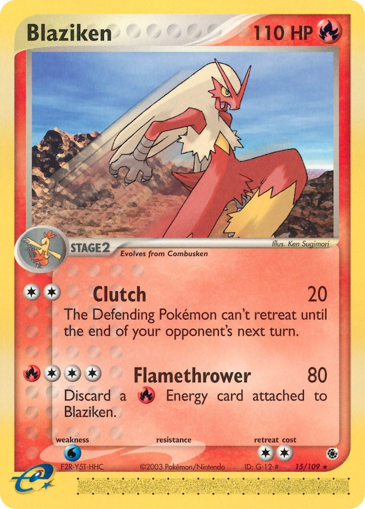 Blaziken (15/109) [EX: Ruby & Sapphire] | Anubis Games and Hobby