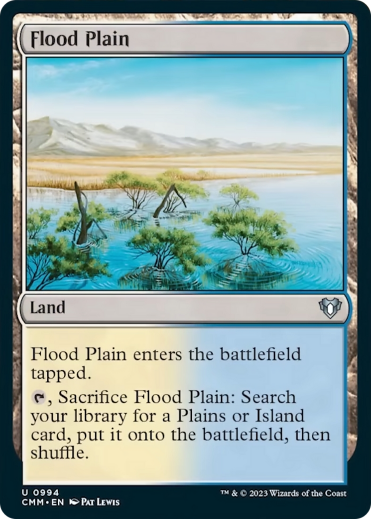 Flood Plain [Commander Masters] | Anubis Games and Hobby