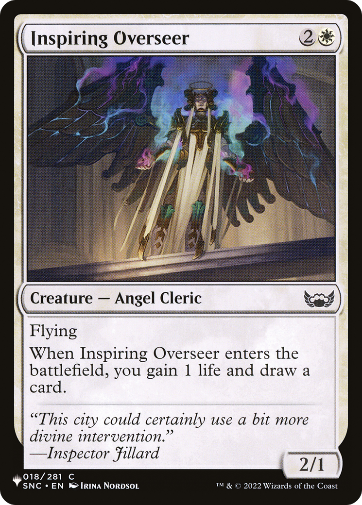 Inspiring Overseer [The List Reprints] | Anubis Games and Hobby