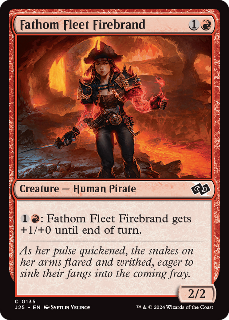 Fathom Fleet Firebrand [Foundations Jumpstart] | Anubis Games and Hobby