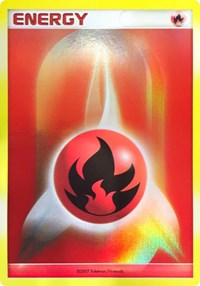 Fire Energy (2007 2008 League Promo) [League & Championship Cards] | Anubis Games and Hobby