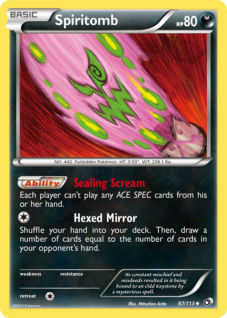 Spiritomb (87/113) [Black & White: Legendary Treasures] | Anubis Games and Hobby