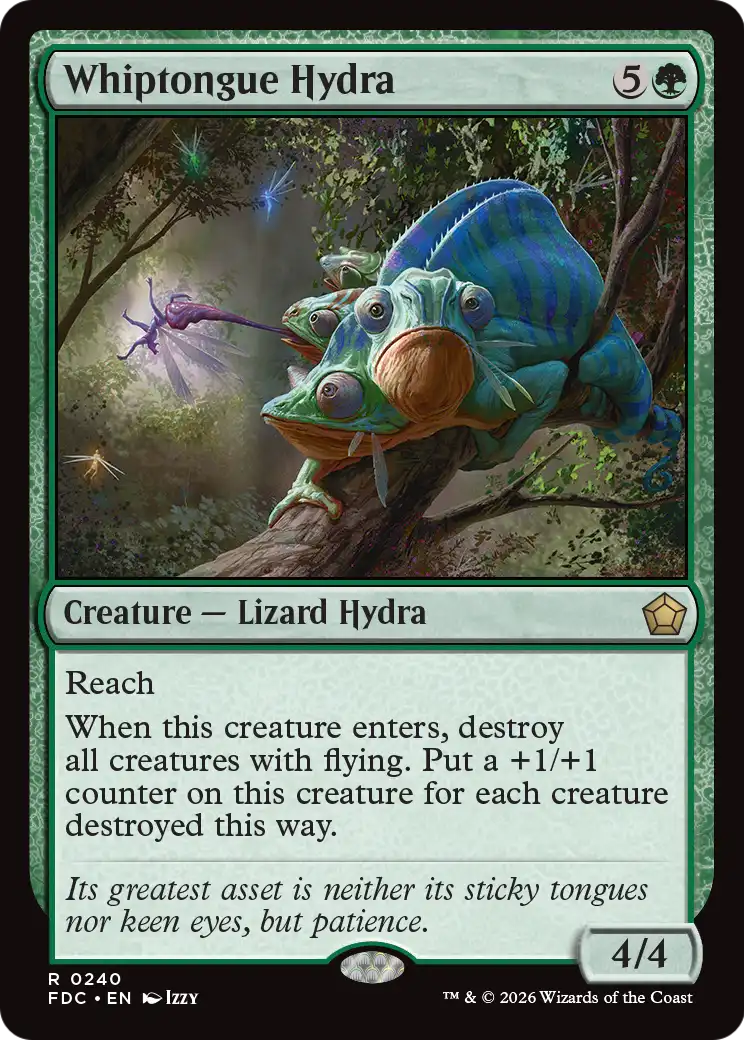 Whiptongue Hydra [Foundations Commander] | Anubis Games and Hobby