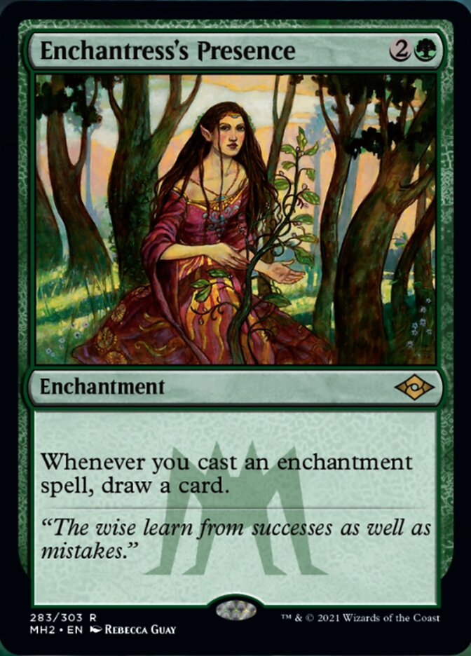 Enchantress's Presence (Foil Etched) [Modern Horizons 2] | Anubis Games and Hobby