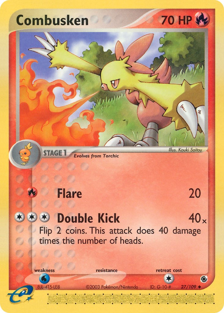 Combusken (27/109) [EX: Ruby & Sapphire] | Anubis Games and Hobby