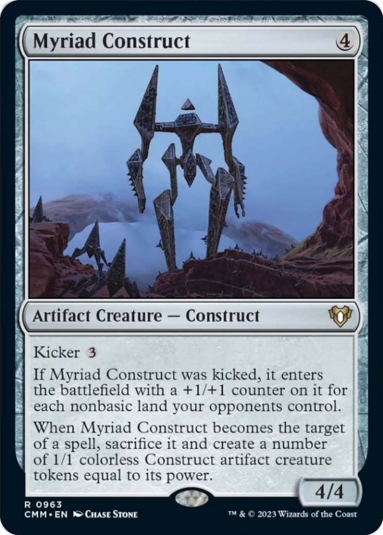 Myriad Construct [Commander Masters] | Anubis Games and Hobby