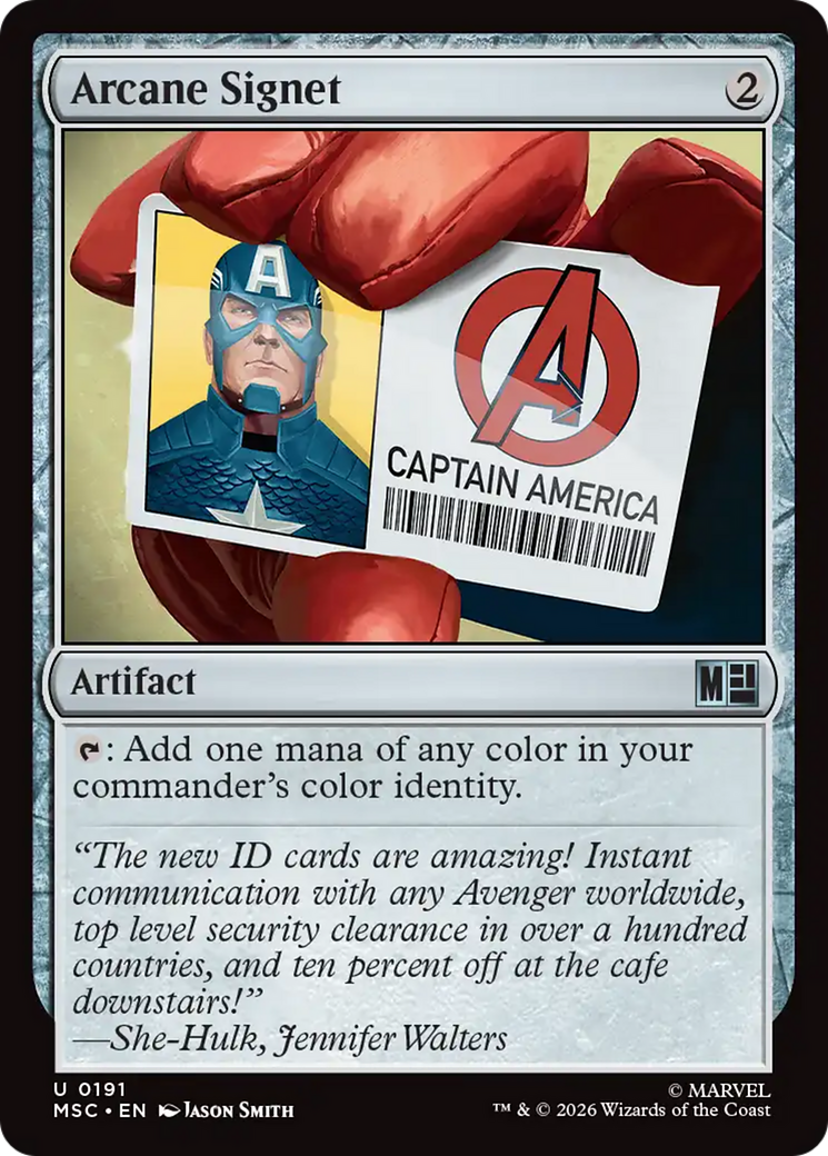 Arcane Signet [Marvel Super Heroes Commander] | Anubis Games and Hobby