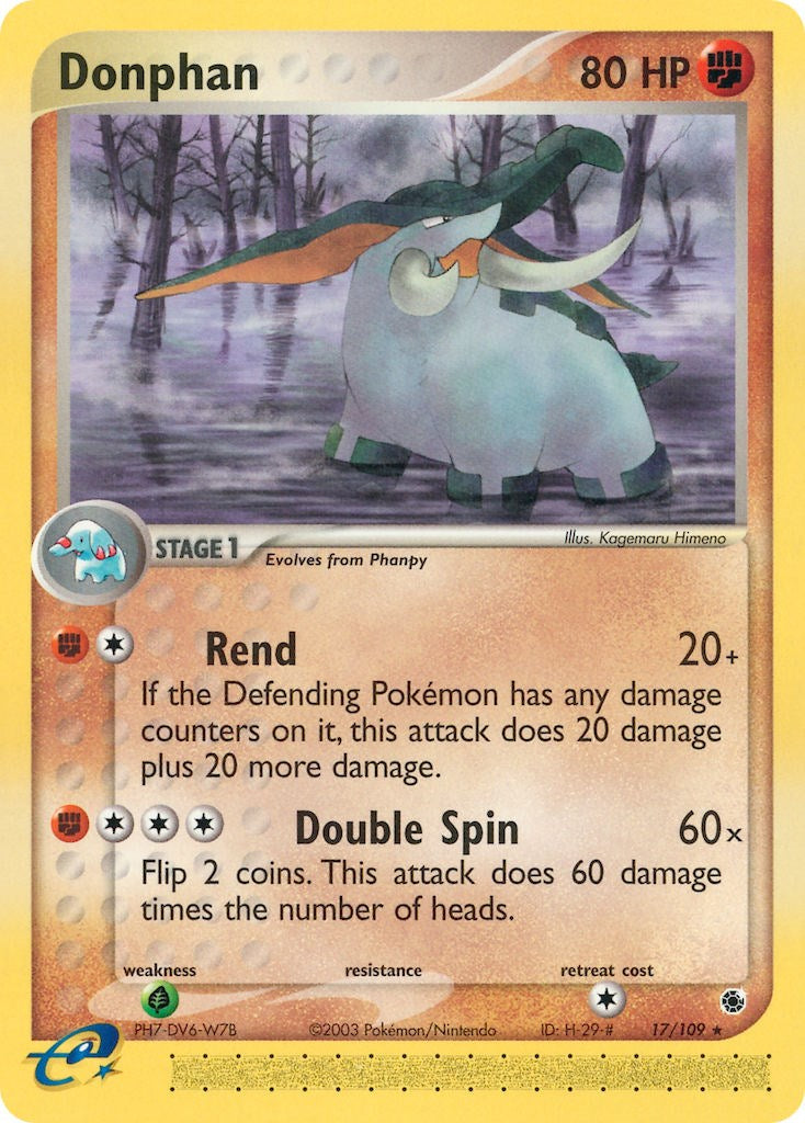 Donphan (17/109) [EX: Ruby & Sapphire] | Anubis Games and Hobby