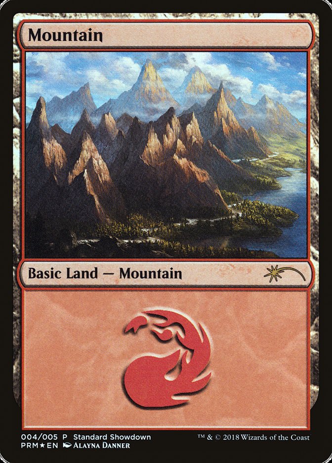 Mountain (Alayna Danner) [Standard Showdown Promos] | Anubis Games and Hobby