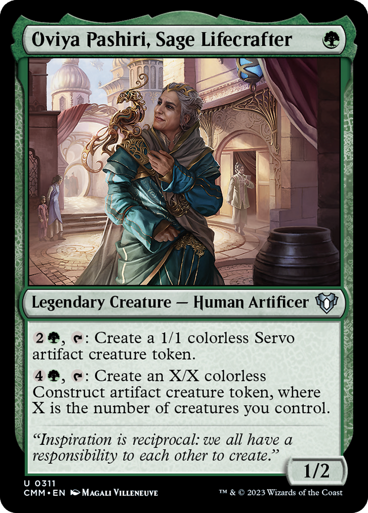 Oviya Pashiri, Sage Lifecrafter [Commander Masters] | Anubis Games and Hobby
