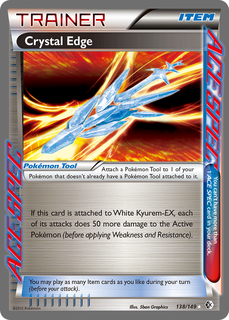 Crystal Edge (138/149) [Black & White: Boundaries Crossed] | Anubis Games and Hobby