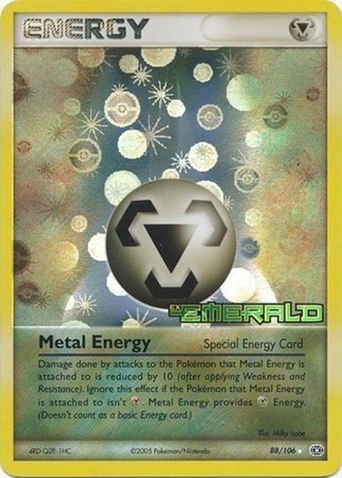 Metal Energy (88/106) (Stamped) [EX: Emerald] | Anubis Games and Hobby