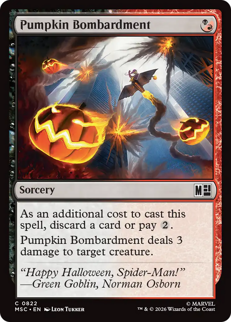 Pumpkin Bombardment [Marvel Super Heroes Commander] | Anubis Games and Hobby