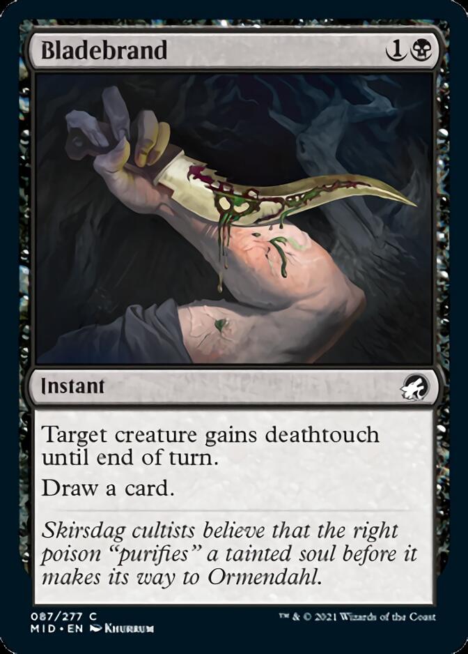 Bladebrand [Innistrad: Midnight Hunt] | Anubis Games and Hobby