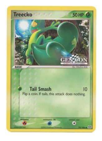 Treecko (70/106) (Gen Con The Best Four Days in Gaming Promo) [EX: Emerald] | Anubis Games and Hobby