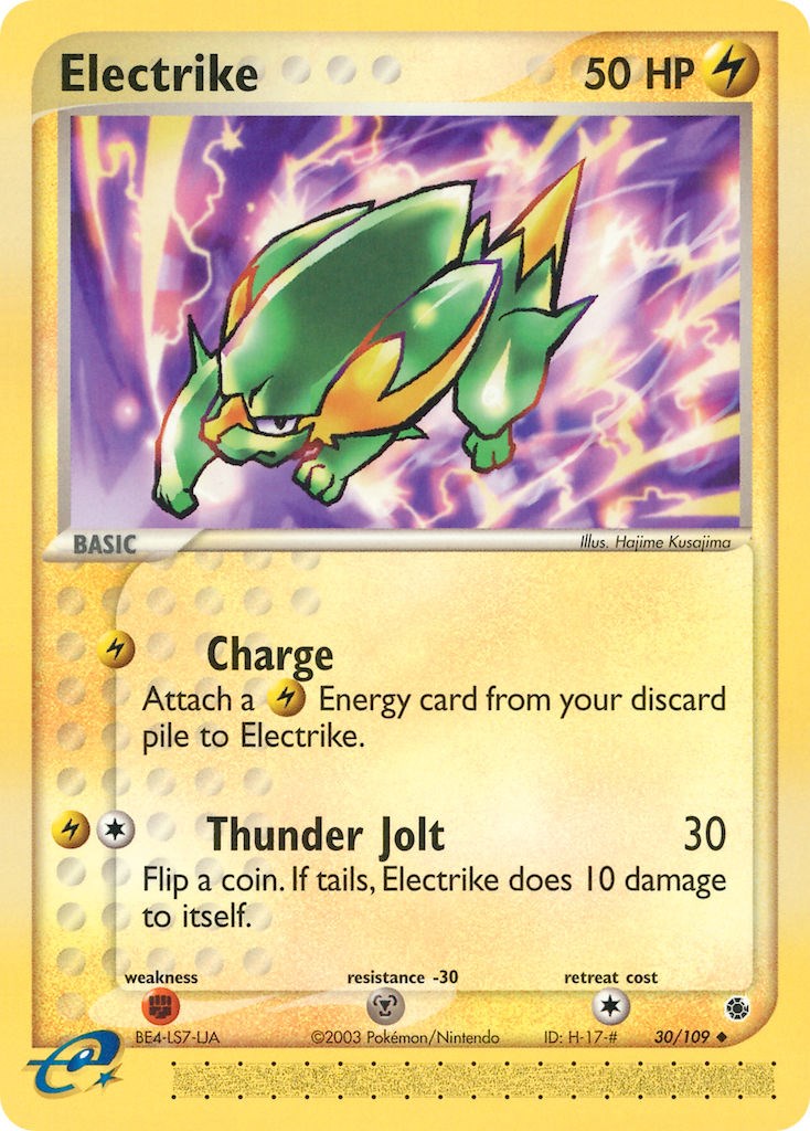 Electrike (30/109) [EX: Ruby & Sapphire] | Anubis Games and Hobby