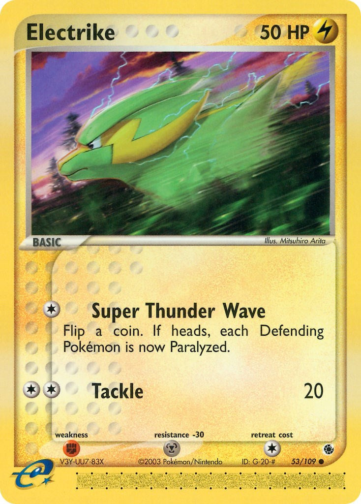 Electrike (53/109) [EX: Ruby & Sapphire] | Anubis Games and Hobby