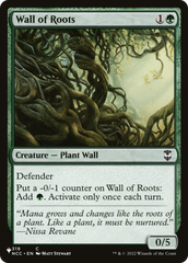 Wall of Roots [The List Reprints] | Anubis Games and Hobby