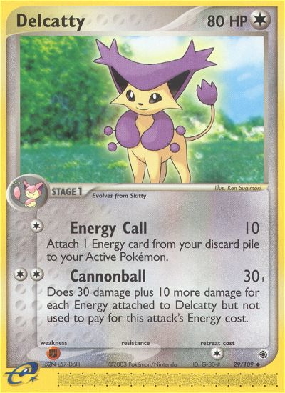 Delcatty (29/109) [EX: Ruby & Sapphire] | Anubis Games and Hobby