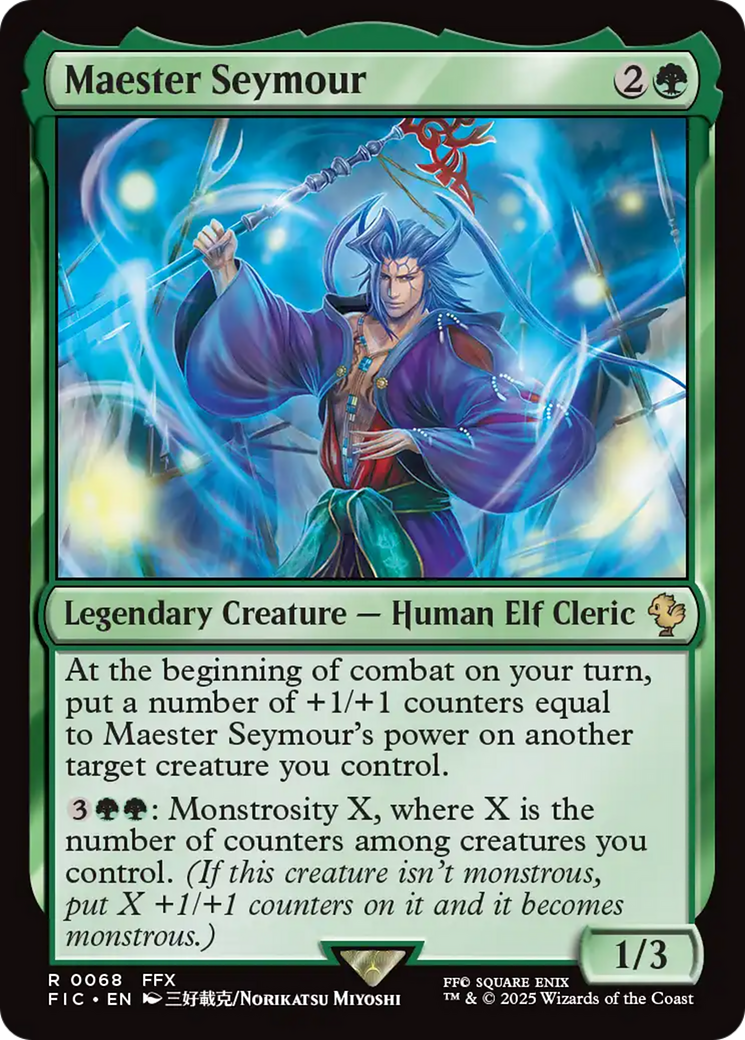 Maester Seymour [FINAL FANTASY Commander] | Anubis Games and Hobby