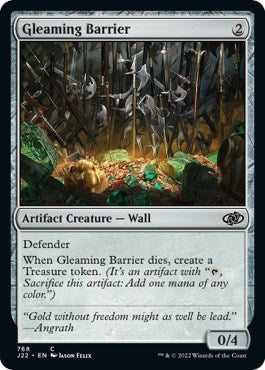 Gleaming Barrier [Jumpstart 2022] | Anubis Games and Hobby