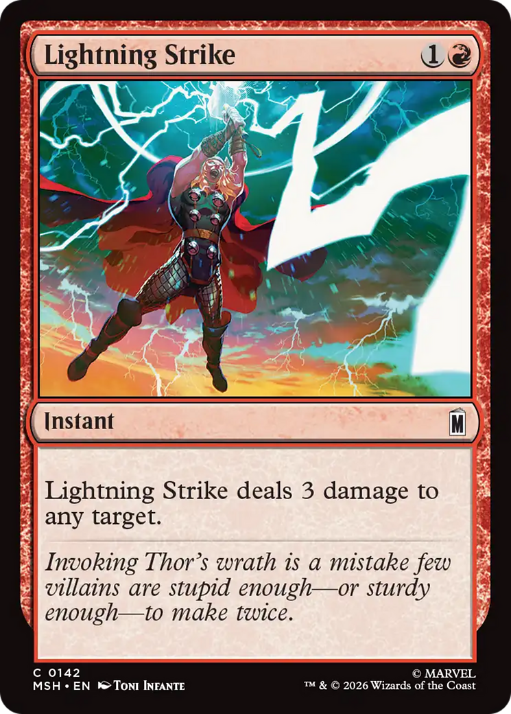 Lightning Strike [Marvel Super Heroes] | Anubis Games and Hobby