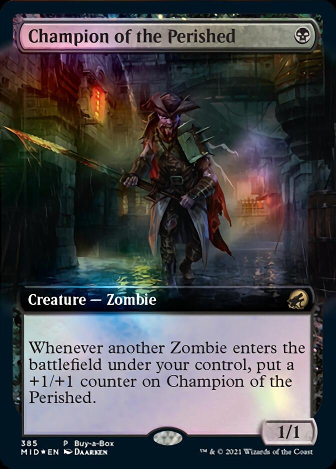 Champion of the Perished (Buy-A-Box) [Innistrad: Midnight Hunt] | Anubis Games and Hobby
